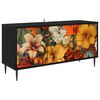 vidaXL Mobile TV GENNEP 102 x 33 x 51 cm Rovere Nero