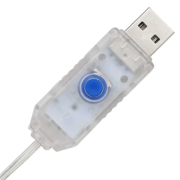 vidaXL Renna 3D con 250 LED Bianco caldo 91 x 32 x 180 cm PET