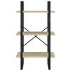 vidaXL Scaffale Portaoggetti Sonoma 60x30x105 cm in Legno Multistrato