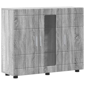 vidaXL Armadio in Legno Grigio Sonoma Legno ingegnerizzato