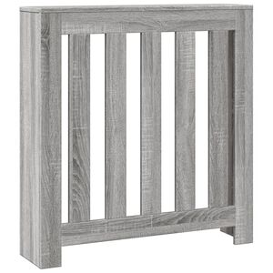 vidaXL Copertura per radiatori Sonoma grigio 78 x 20 x 82 cm