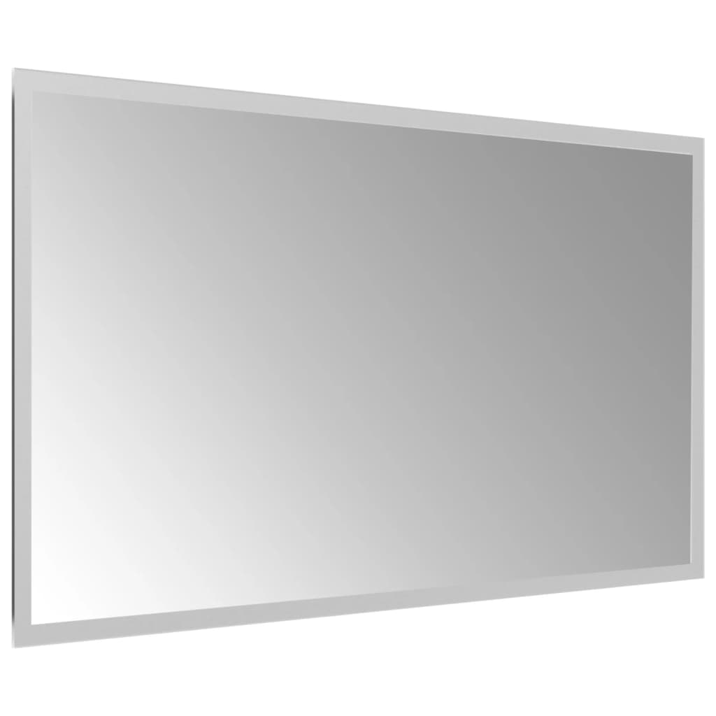 vidaXL Specchio da Bagno con Luci LED 70x40 cm