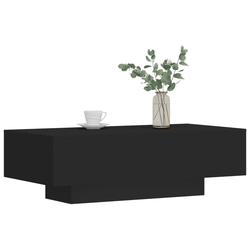 vidaXL Tavolino da Salotto Nero 100x49,5x31 cm in Legno Multistrato