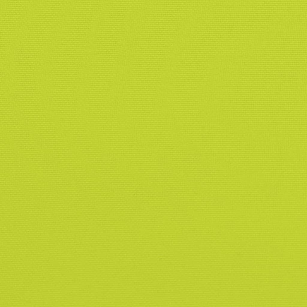 vidaXL Cuscini per Sedia 4 pz Verde Intenso 40x40x7 cm Tessuto Oxford