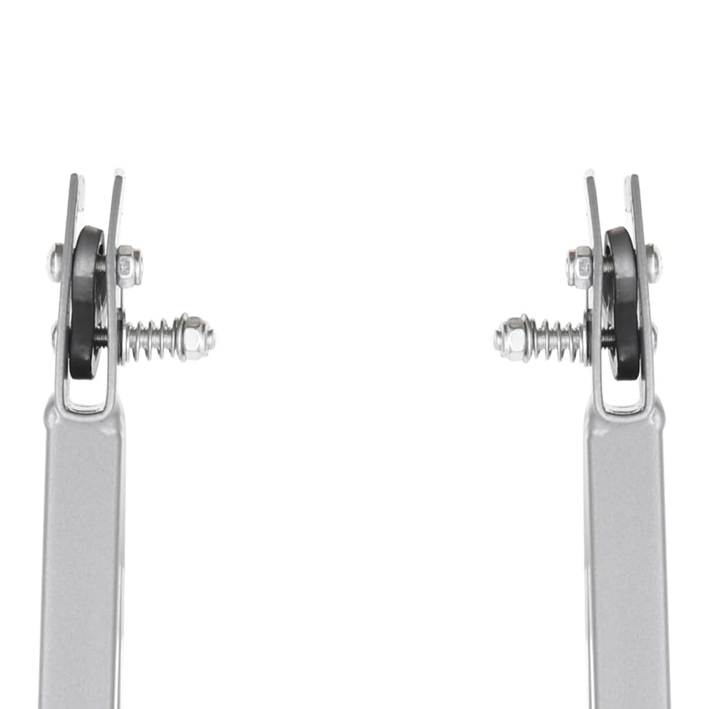 Rimorchio Portabagagli Per Bici VidaXL - Impermeabile, Borsa Rimovibile, Capacit&agrave; 30kg, Arancione/nero