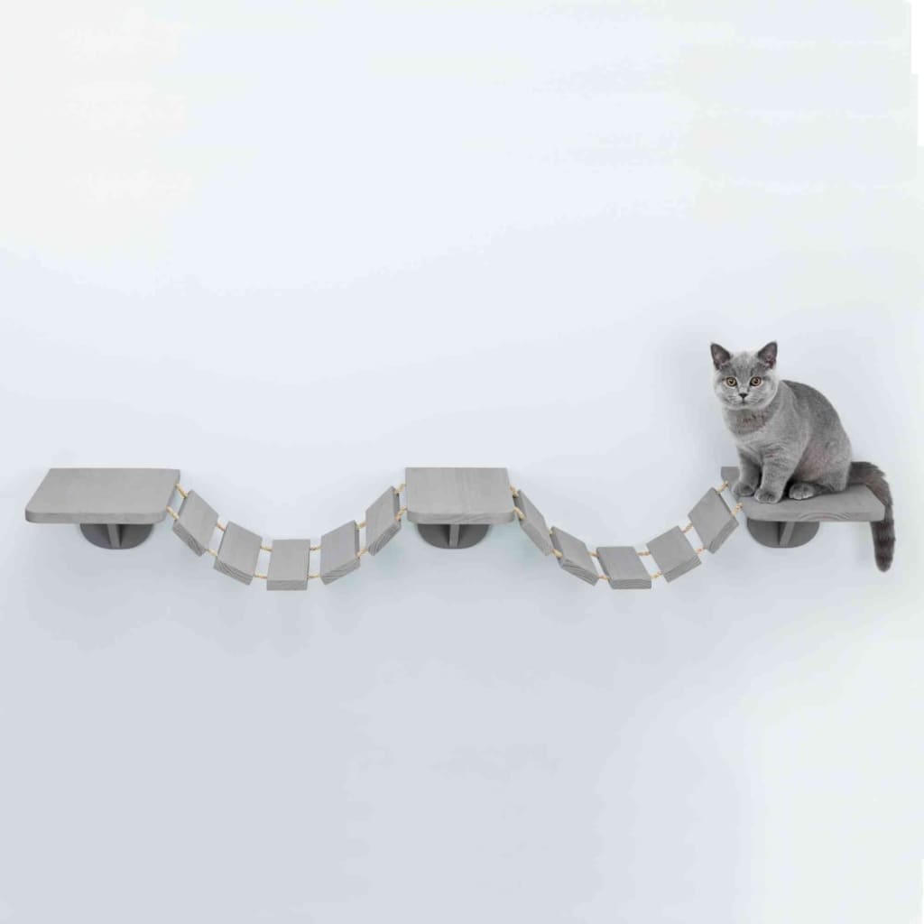 Scala per Gatti, Scala da Arrampicata Ponte per Gatto Struttura per Arrampicata in Corda di Sisal Corda Tiragraffi per Gatti Ponte per Gatto per Parete Mobili per Animali Domestici (Cachi, 150 cm Scala per Gatti, Scala da Arrampicata Ponte per Gatto Struttura per Arrampicata in Corda di Sisal Corda Tiragraffi per Gatti Ponte per Gatto per Parete Mobili per Animali Domestici (Cachi, 150 cm