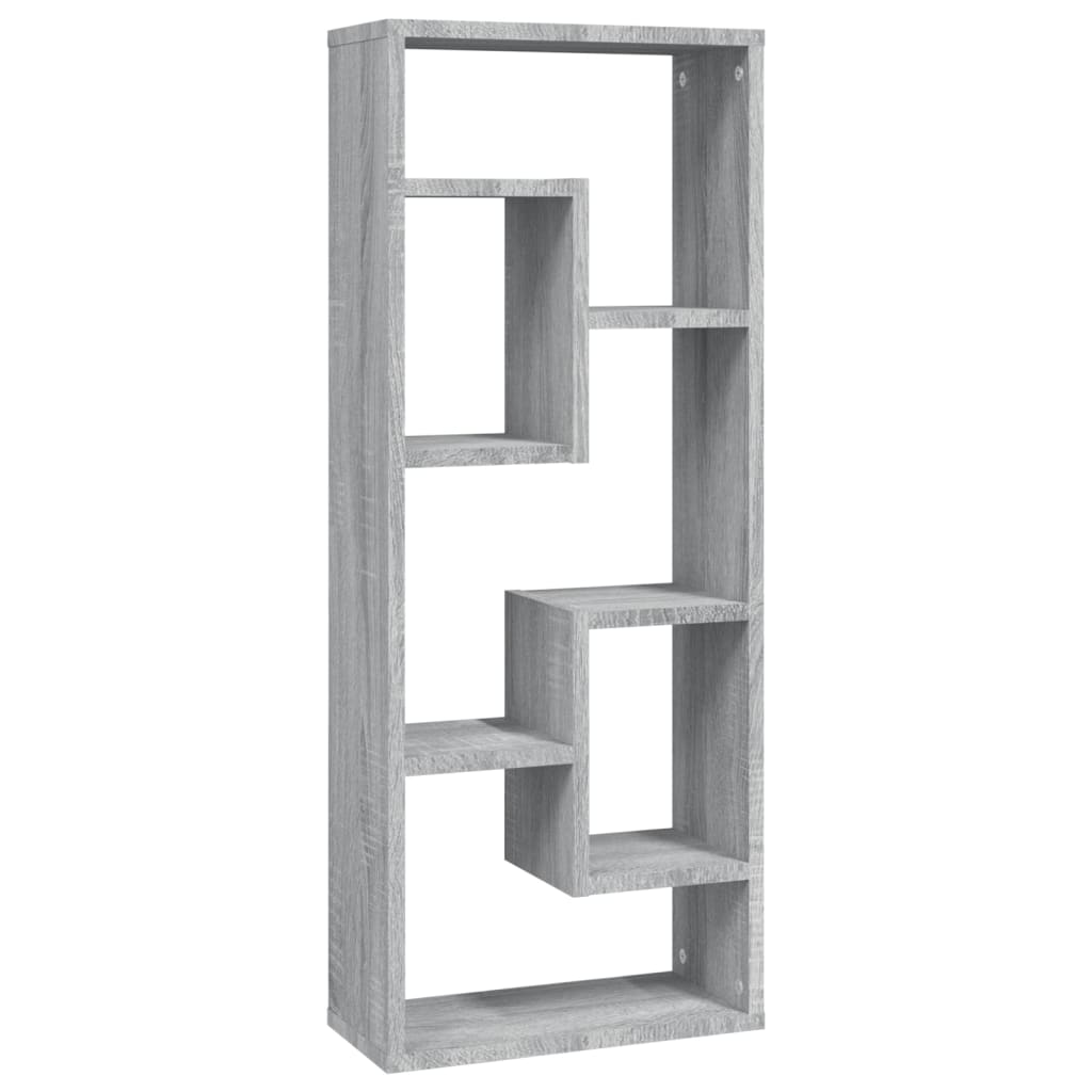 Mensola A Muro In Legno Multistrato Grigio Sonoma, 90x36x16 Cm, Carico 40 Kg, Per Esposizione E Organizzazione
