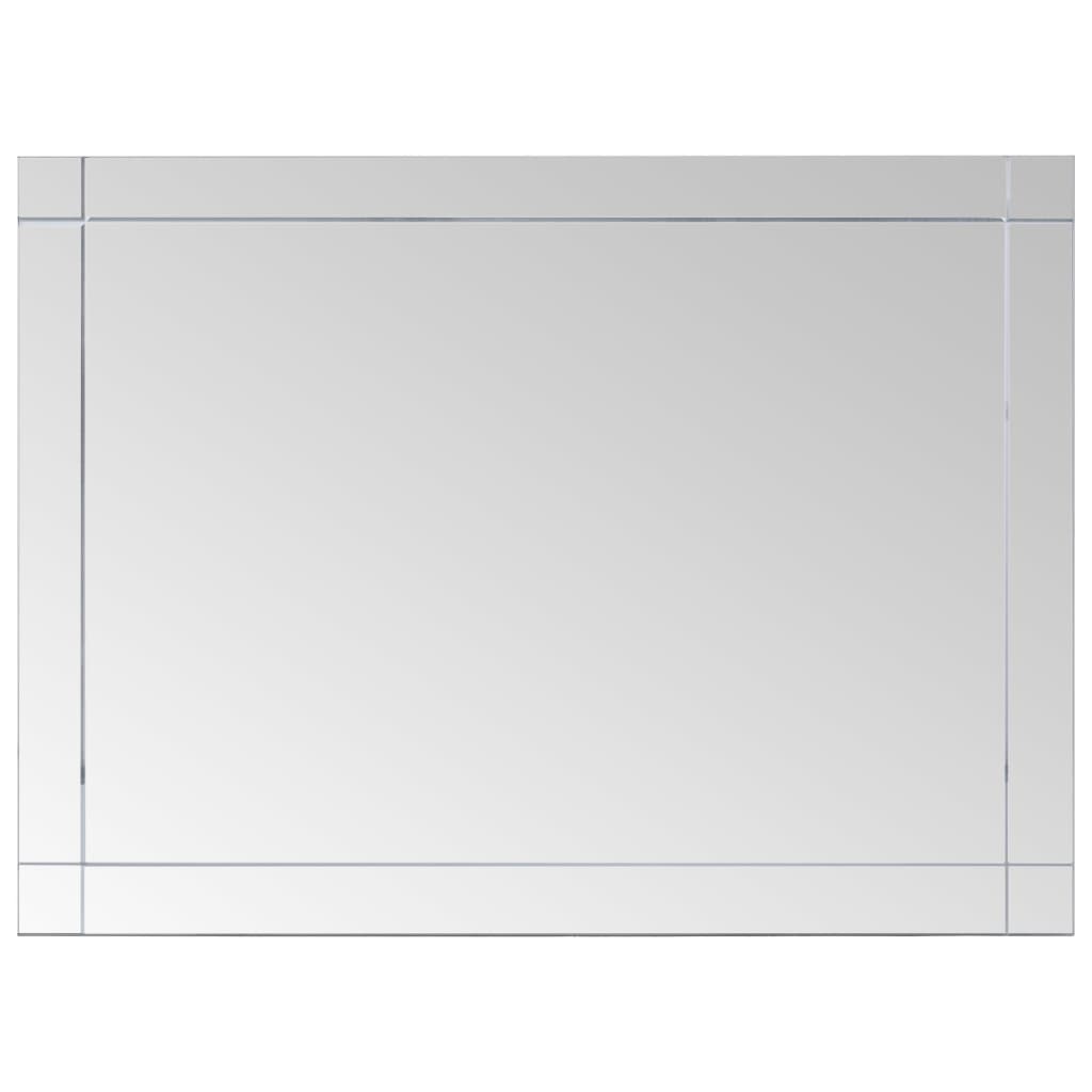vidaXL Specchio da Parete 60x50 cm in Vetro