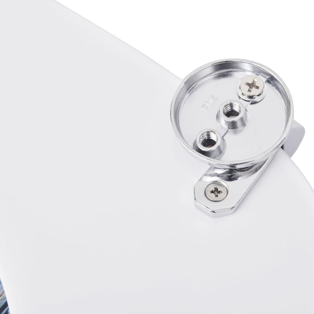vidaXL Tavolette WC con Coperchi 2 pz in MDF Design Legno Antico