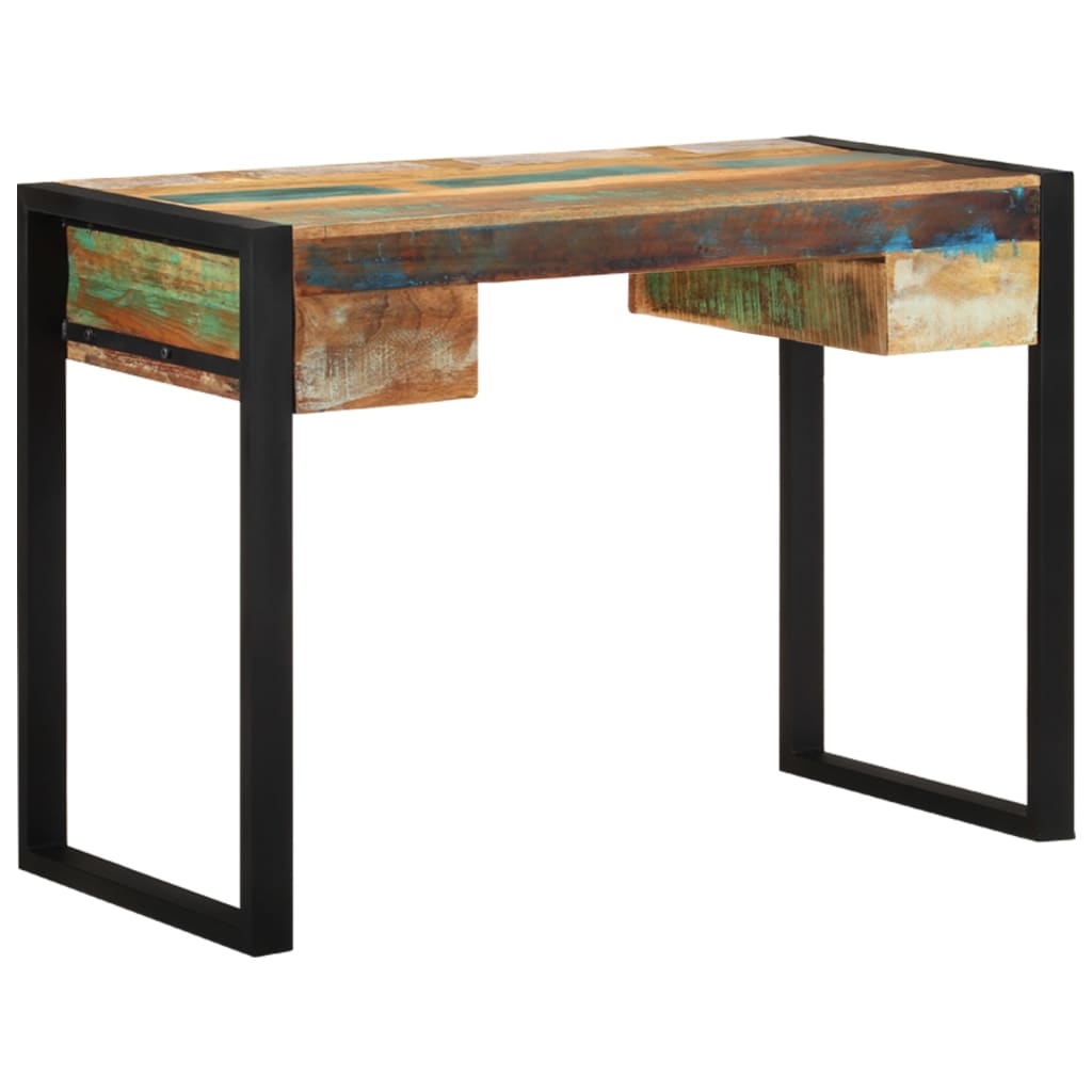 Scrittoio in Legno Massello di Acacia 120x50x76 cm vidaXL