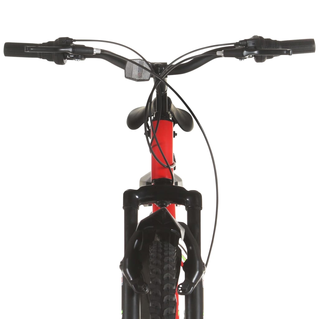 vidaXL Mountain Bike 21 Speed 26" Ruote 36 cm Rosso