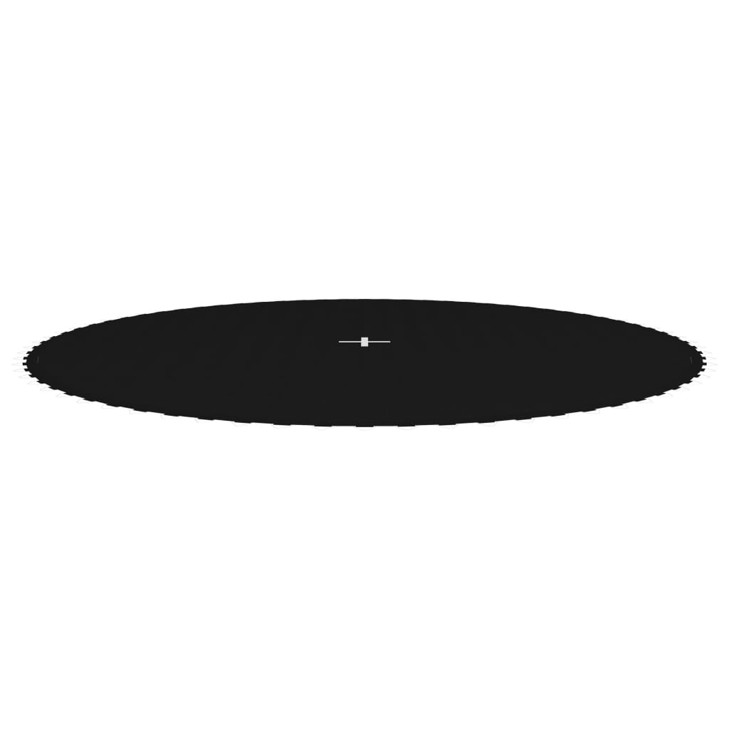 vidaXL Telo da Salto Nero per Trampolino Rotondo di 13 Piedi/3,96 m