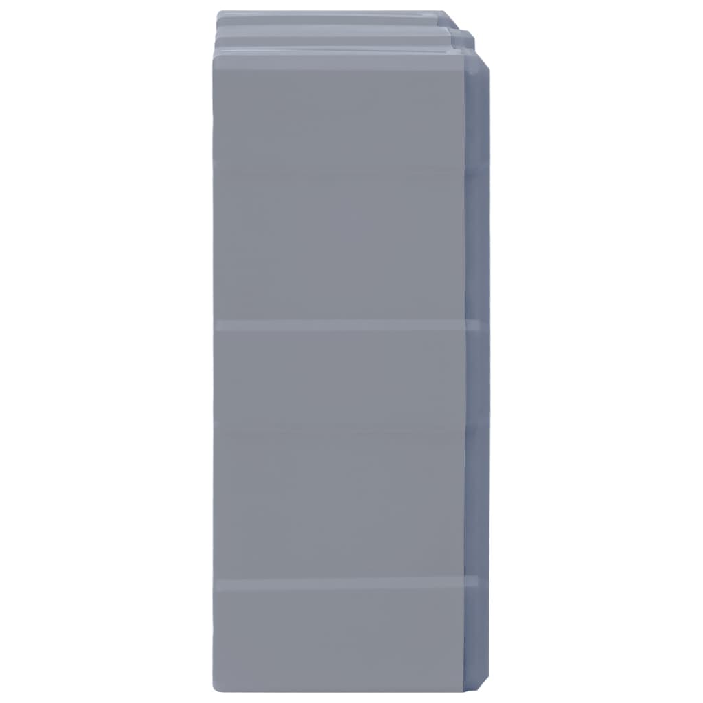 vidaXL Mobile Contenitore con 16 Cassetti Medi 52x16x37 cm