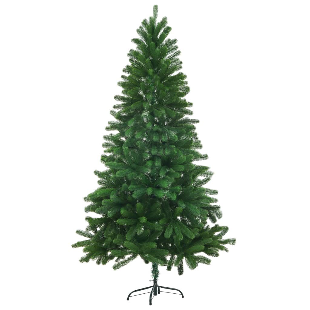 vidaXL Albero di Natale Artificiale Preiluminato 180 cm Verde
