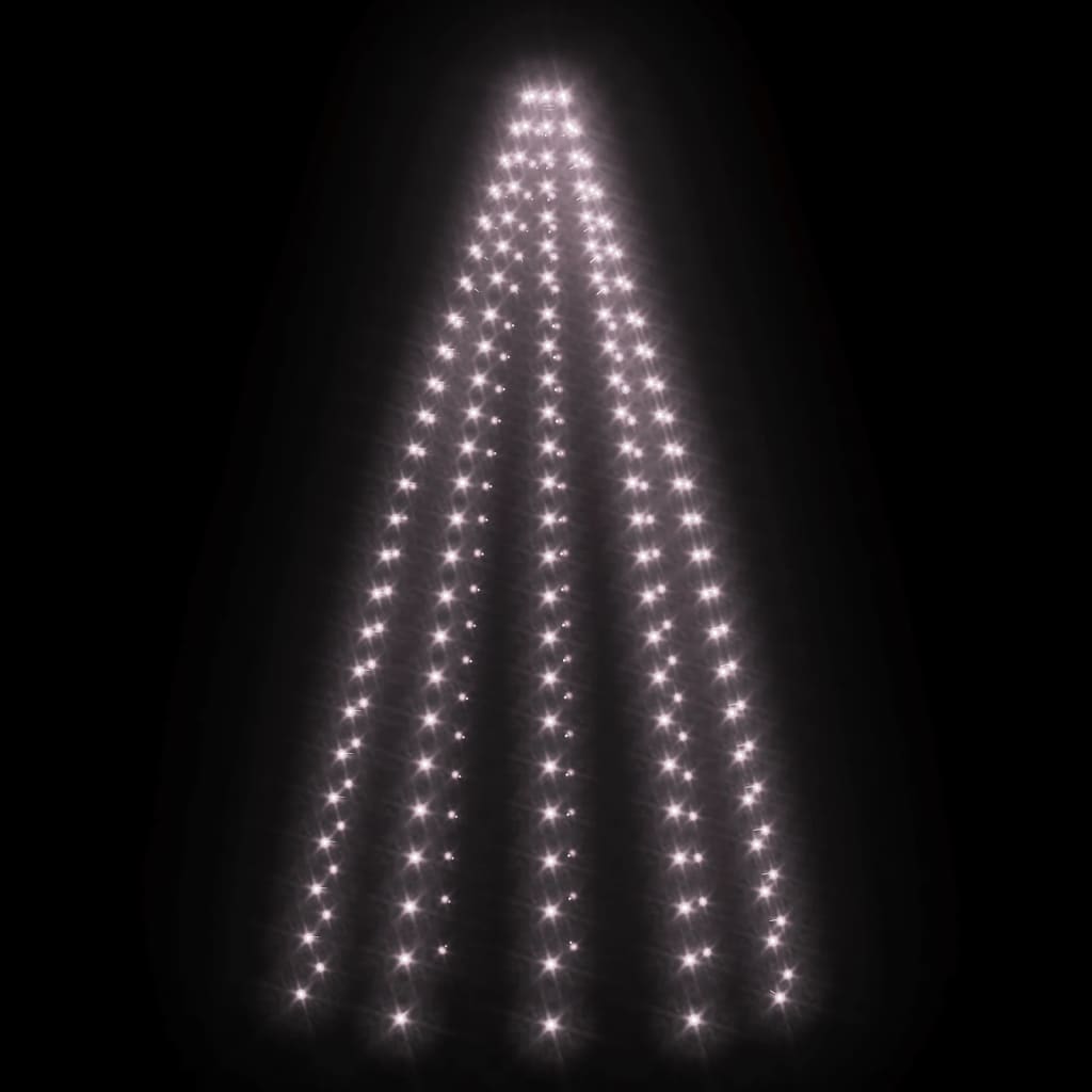 vidaXL Rete di Luci per Albero di Natale con 250 LED 250 cm