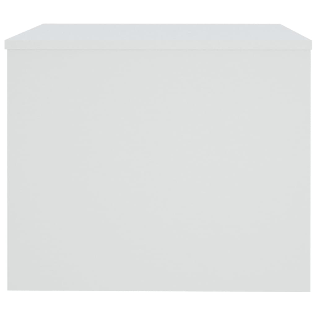vidaXL Tavolino da Salotto Bianco 80x50x40 cm in Legno Multistrato