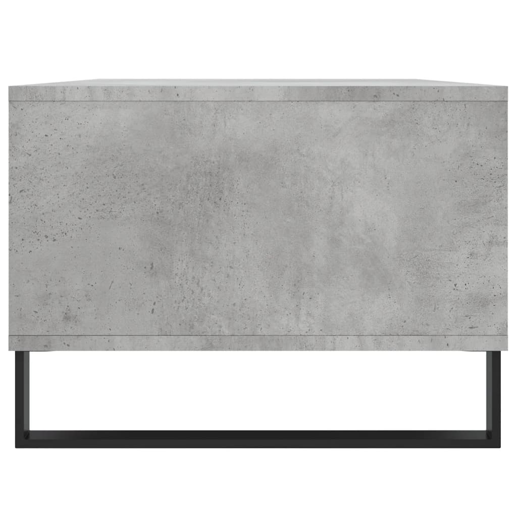 vidaXL Tavolino Salotto Grigio Cemento 90x50x36,5 cm Legno Multistrato