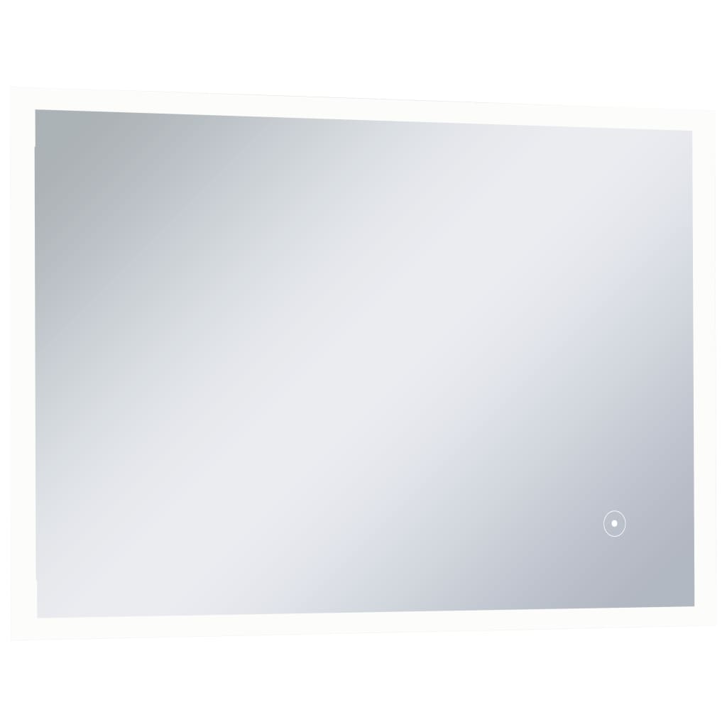 vidaXL Specchio LED da Bagno con Sensore Tattile 100x60 cm