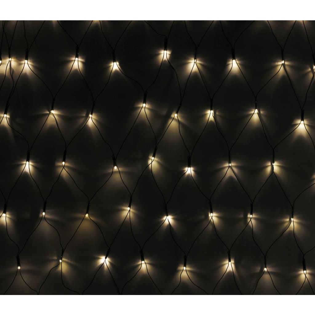 Luci Natale LED a rete 3 x 1 m., per interni ed esterni