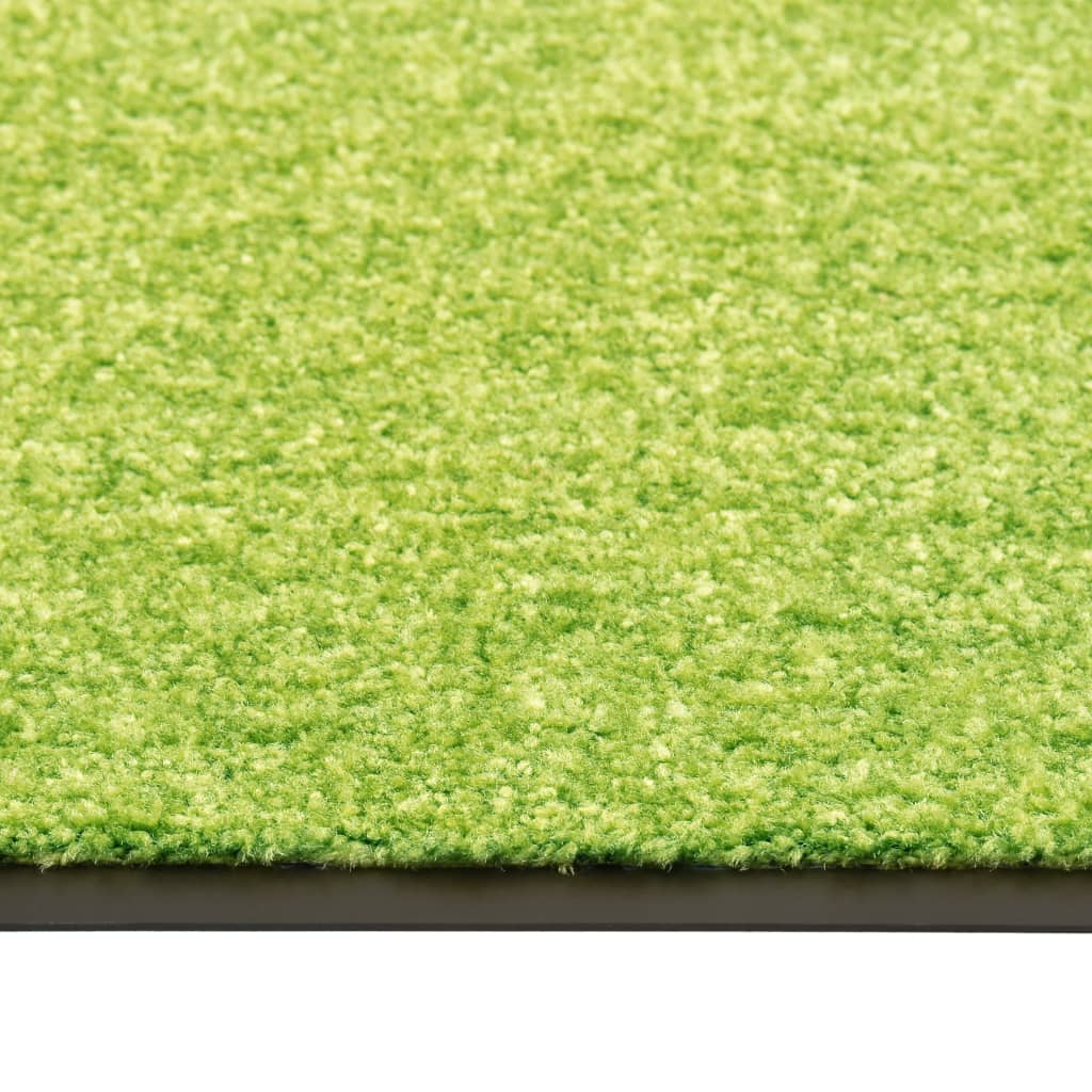 vidaXL Zerbino Lavabile Verde 60x90 cm