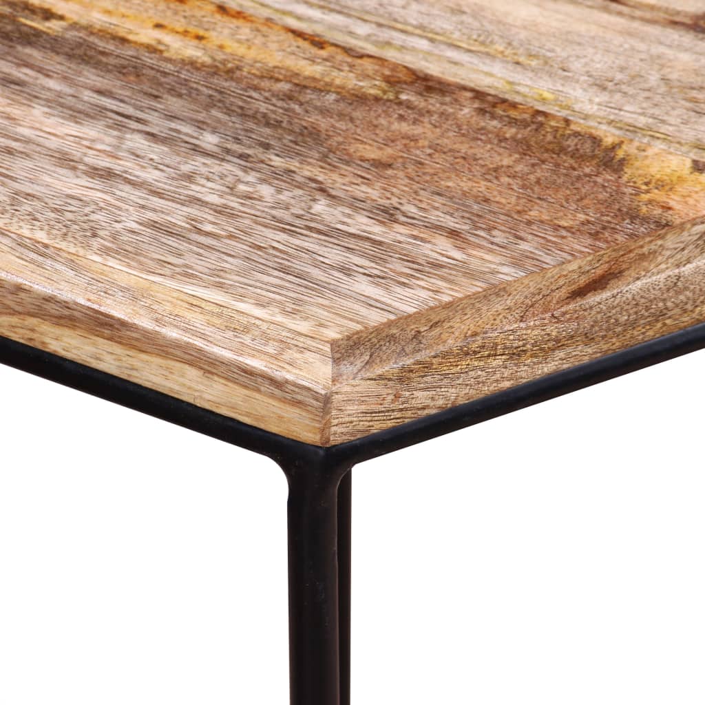 vidaXL Tavolino da Salotto in Legno Massello di Mango 56x48x40 cm
