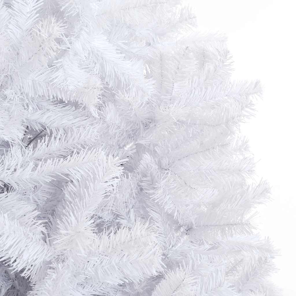vidaXL Albero di Natale Artificiale Sottile con 300 LED 180 cm, Albero di Natale Artificiale, Albero di Natale Finto, Albero di Natale dall'aspetto Reale