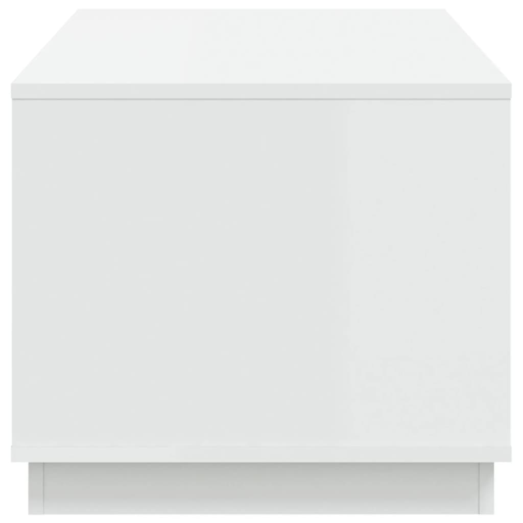 vidaXL Tavolino da Salotto Bianco 102x50x44 cm in Legno Multistrato