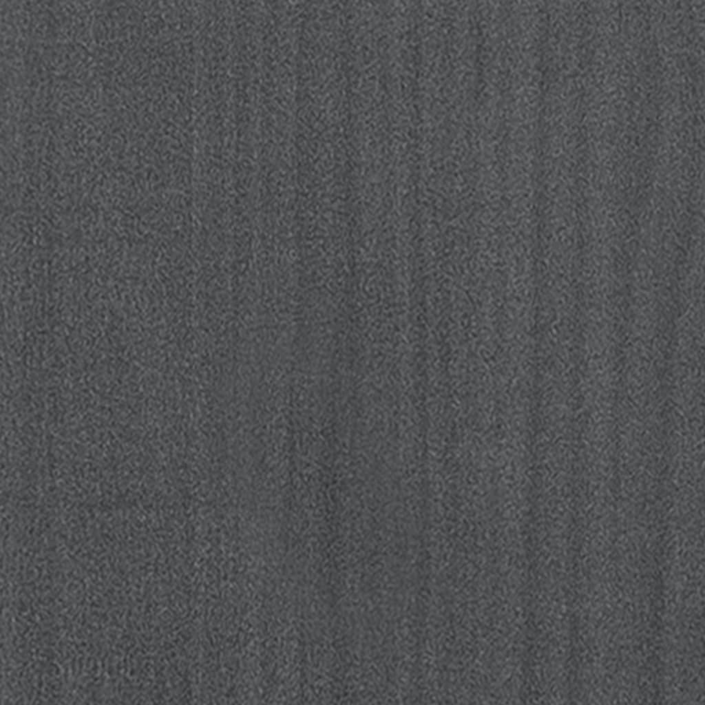 vidaXL Fioriera da Giardino Grigia 31x31x31 cm Legno Massello di Pino