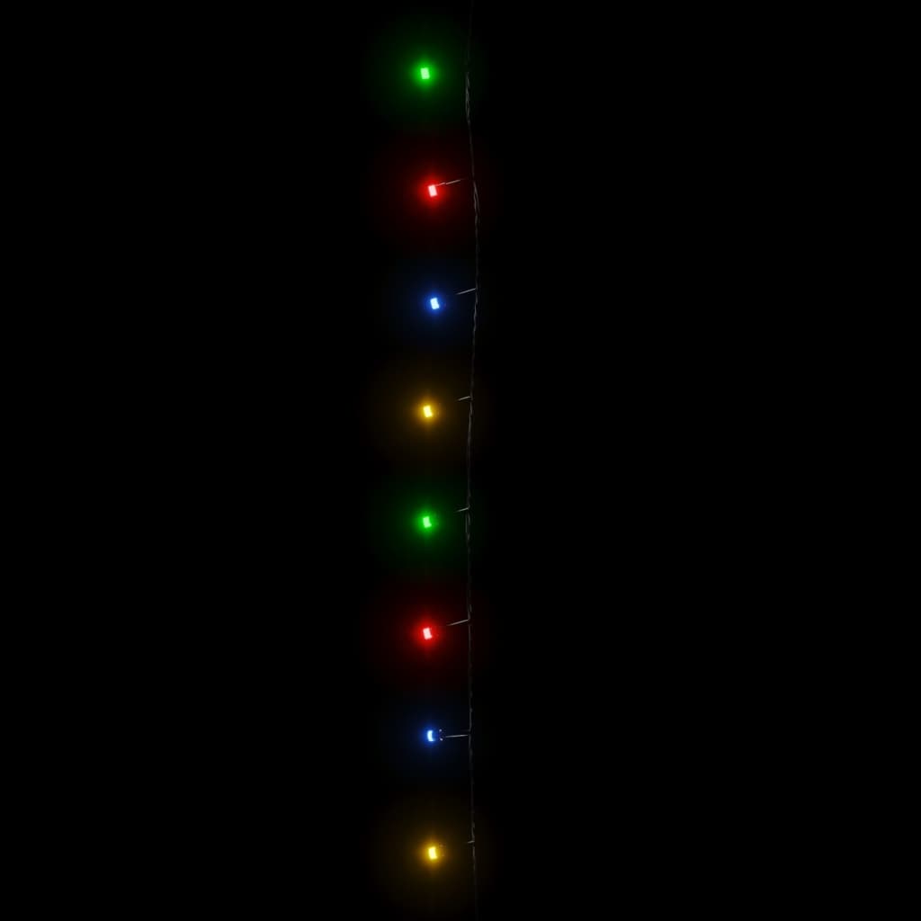 vidaXL Stringa di Luci con 400 LED Multicolore 40 m 8 Effetti Luce
