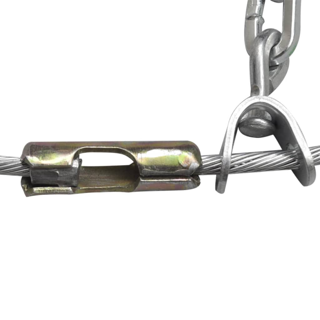 Catene Da Neve 26x12.00-12 - Set Completo Con Tenditore Per Tosaerba E Trattorini