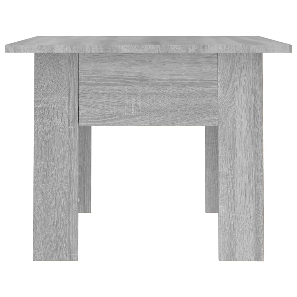 vidaXL Tavolino da Salotto Grigio Sonoma 55x55x42 cm in Truciolato