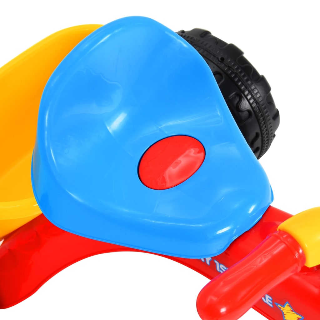 vidaXL Triciclo per Bambini Multicolore