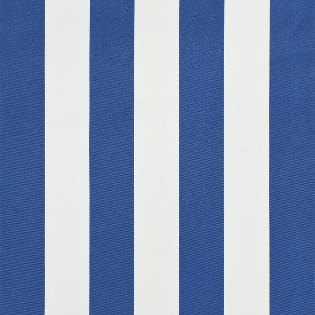vidaXL Tenda da Sole Retrattile 200x150 cm Blu e Bianco