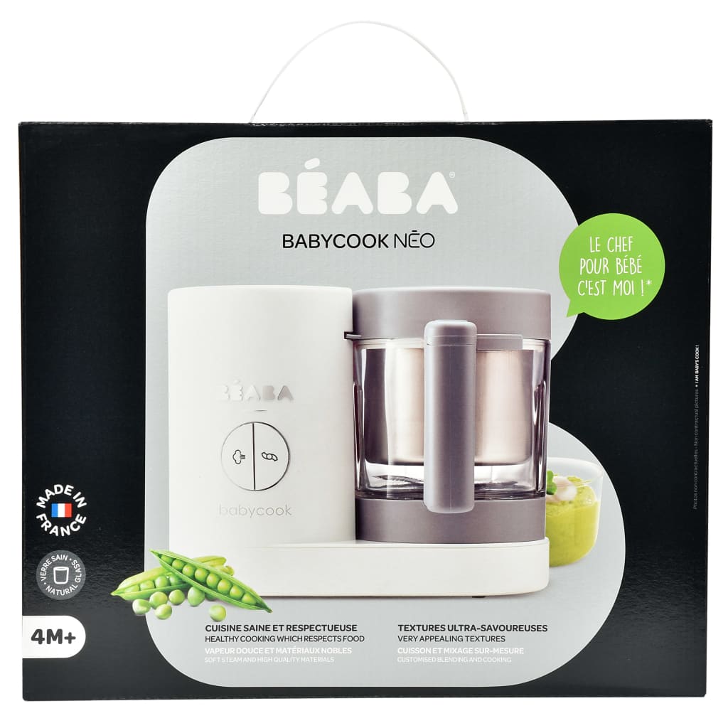 Beaba 4in1 Robot da Cucina Babycook Neo 400 W Grigio e Bianco