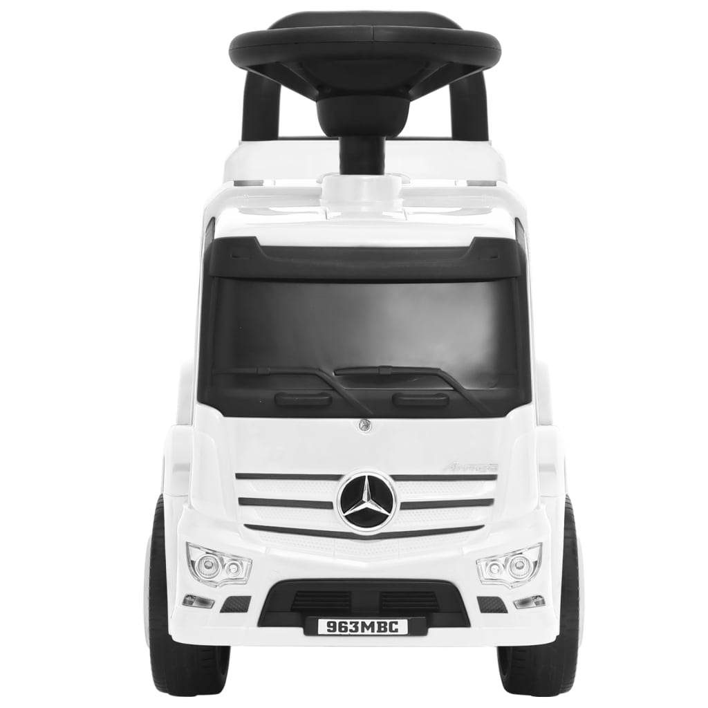 vidaXL Furgone per Bambini Mercedes-Benz Bianco