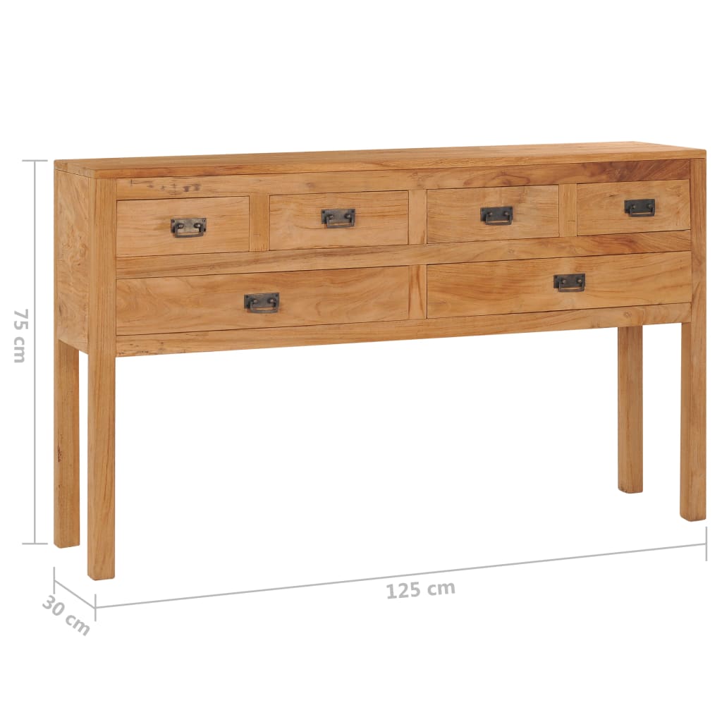 Credenza Nera 60x35x80 cm in Legno Massello di Pino | -it