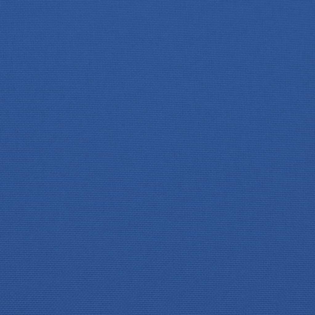 vidaXL Cuscino per Panca Giardino Blu Reale 180x50x7 cm Tessuto Oxford