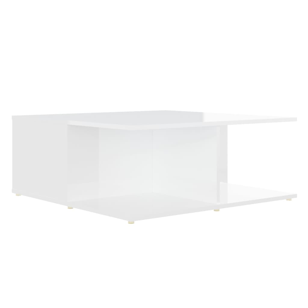 vidaXL Tavolino da Salotto Bianco 80x80x31 cm in Legno Multistrato
