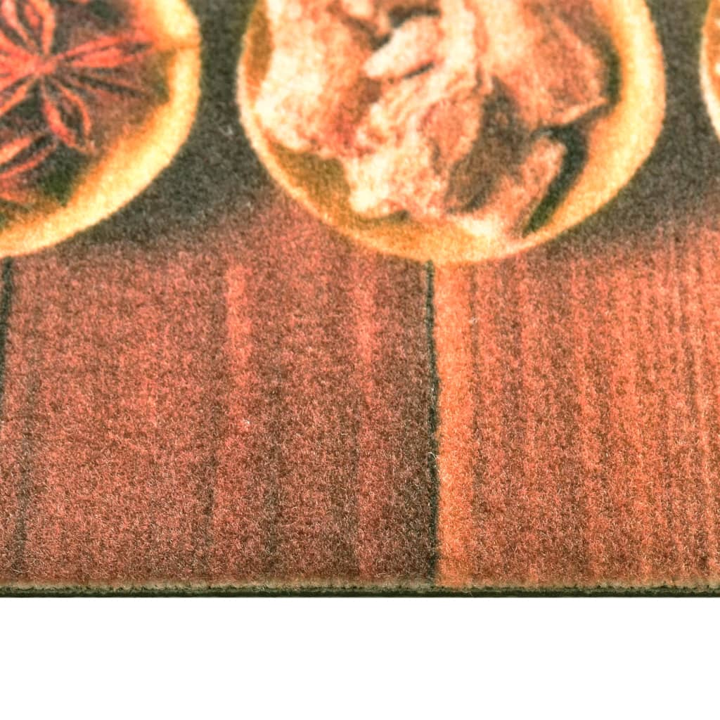 vidaXL Tappetino da Cucina Lavabile Cucchiai 60x180 cm