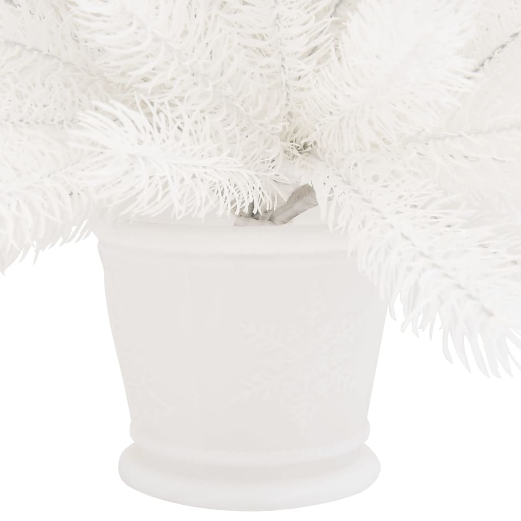 vidaXL Albero Natale Artificiale Preilluminato Bianco 65 cm