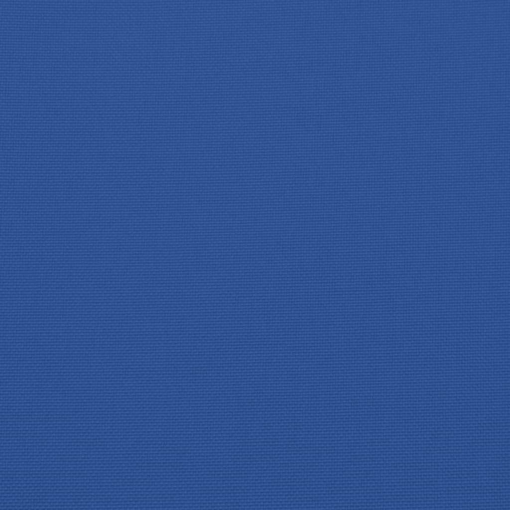 vidaXL Cuscino per Pallet Blu Reale 120x40x12 cm in Tessuto