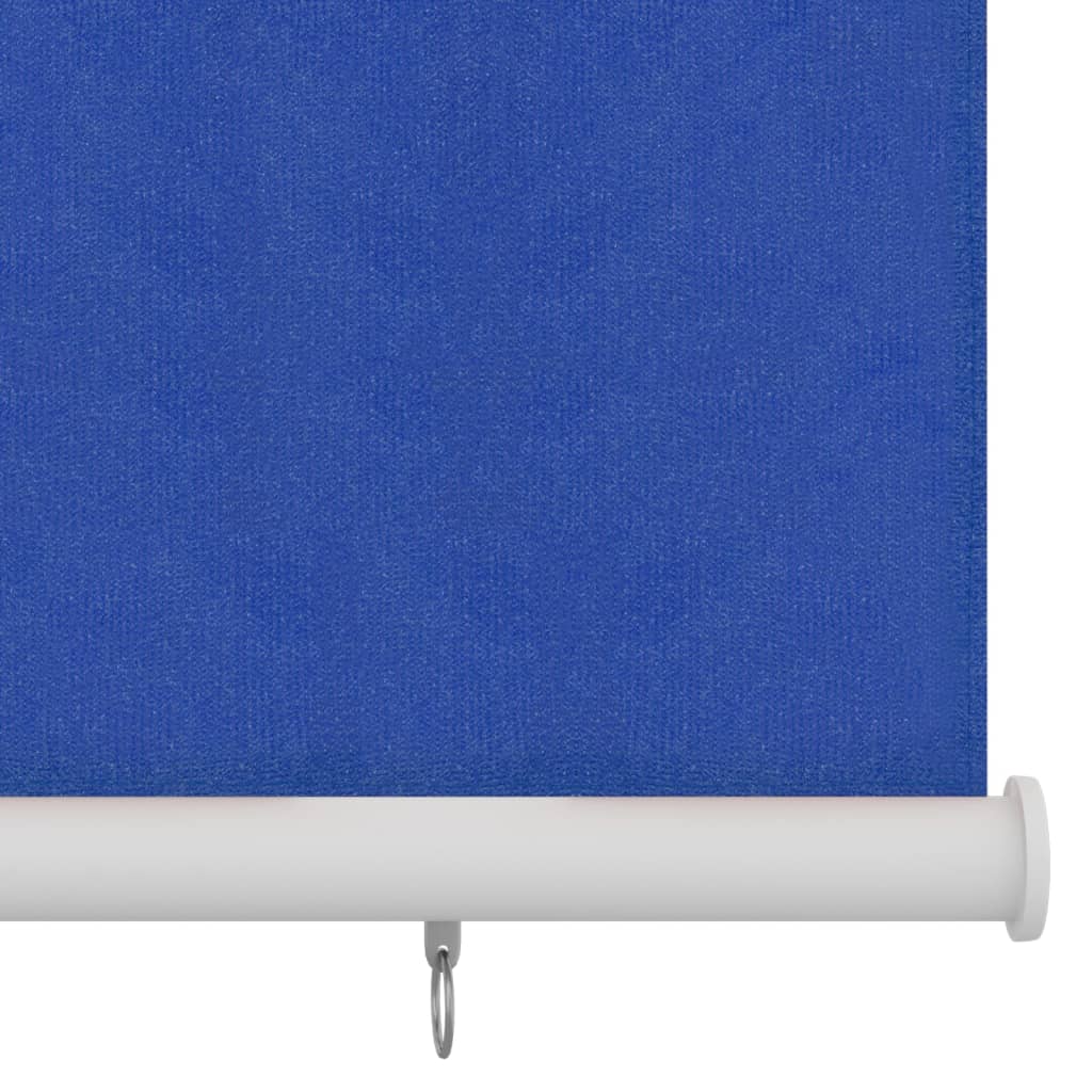 vidaXL Tenda a Rullo per Esterni 140x230 cm Blu HDPE