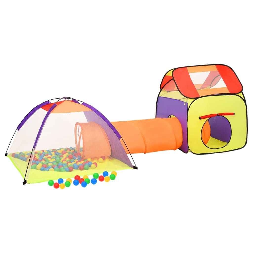 vidaXL Tenda da Gioco per Bambini Multicolore 338x123x111 cm