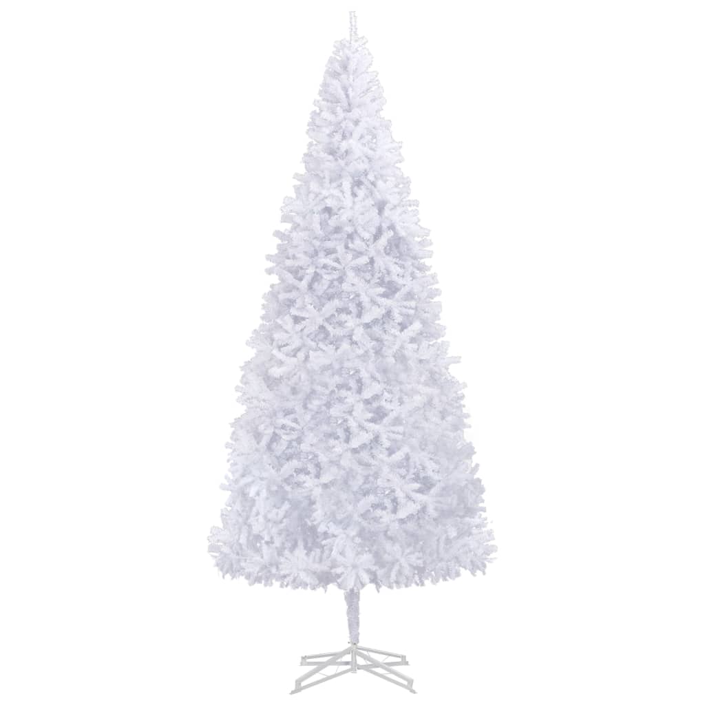 vidaXL Albero di Natale Artificiale Preiluminato 500 cm Bianco