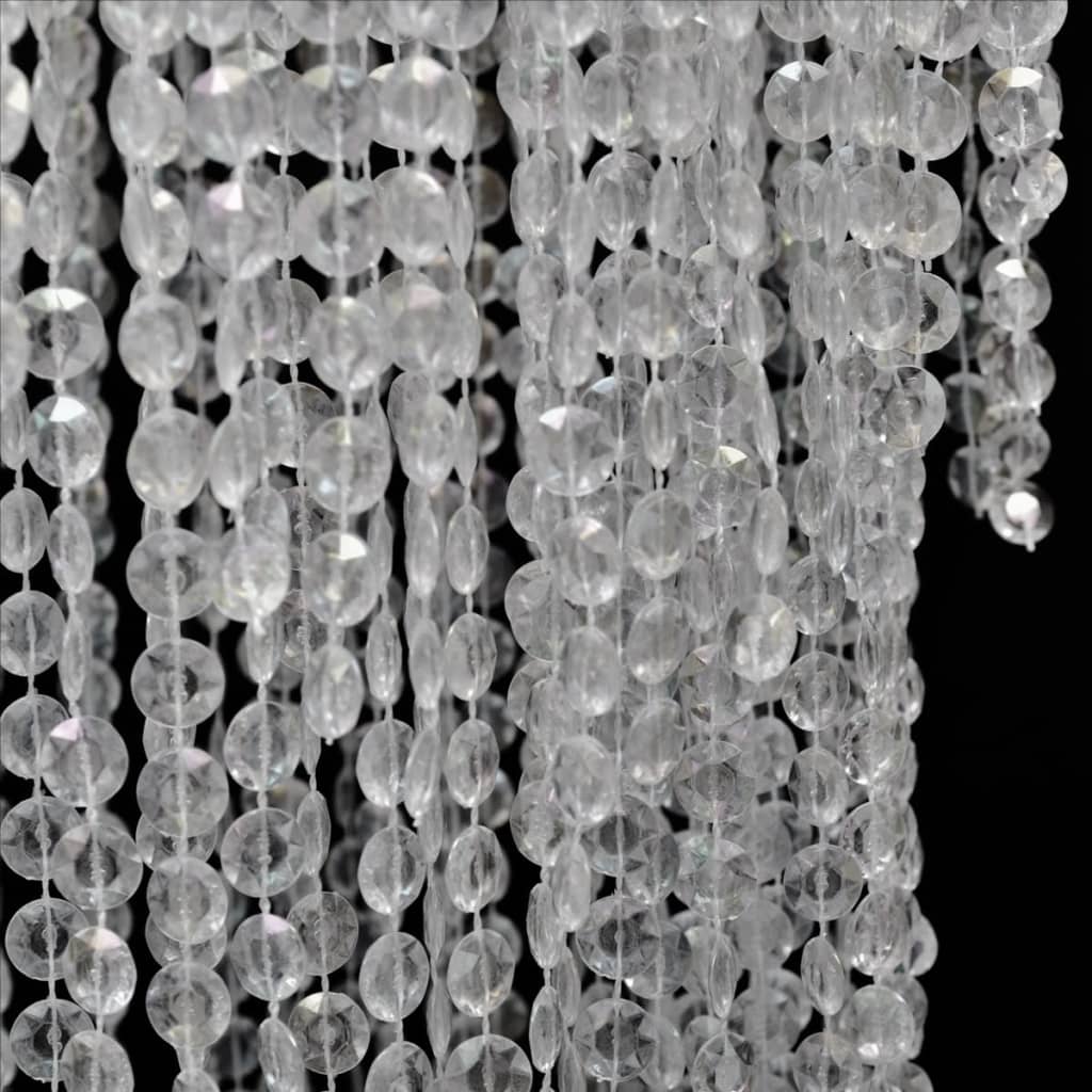 vidaXL Lampadario Sospeso in Cristallo 26 x 70 cm