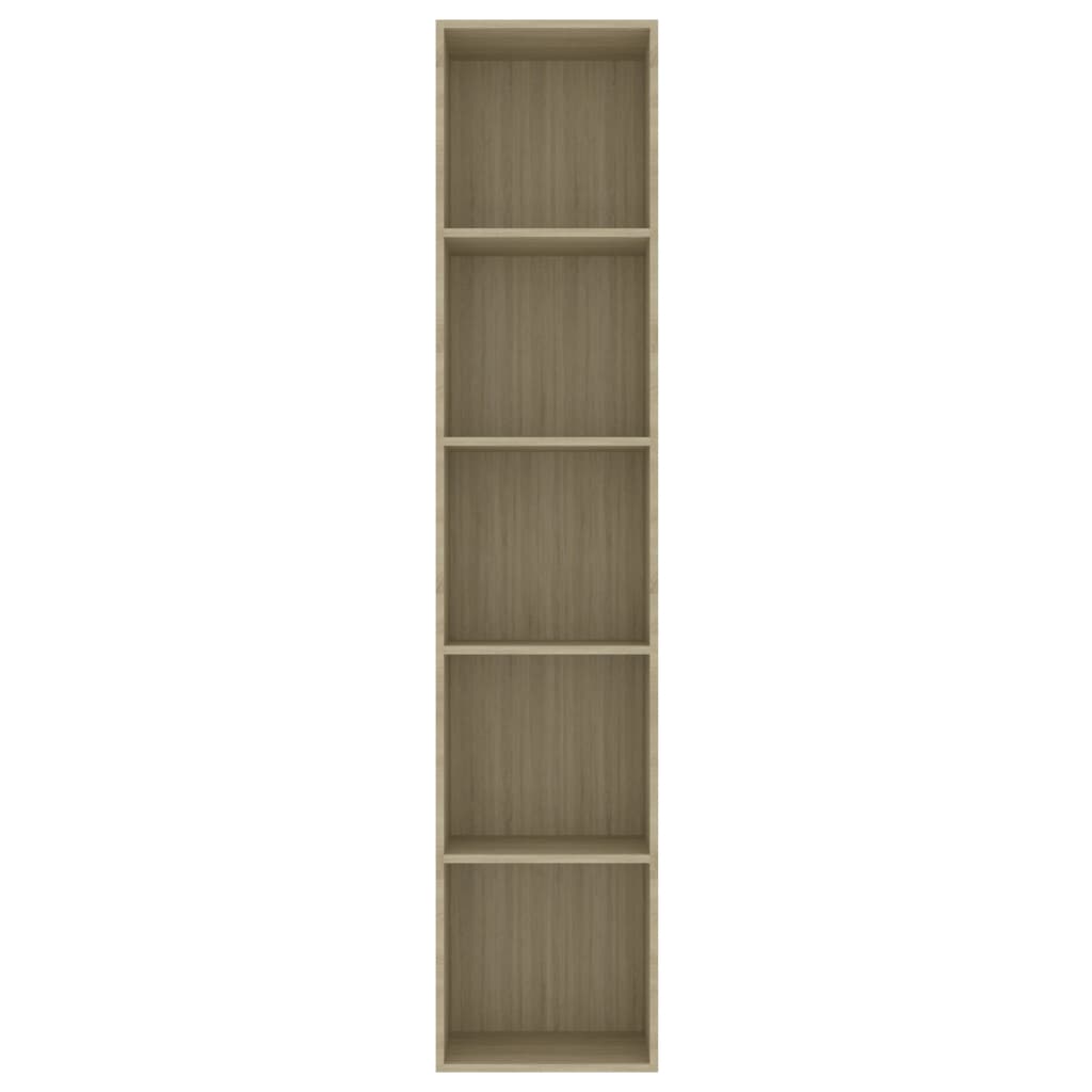 vidaXL Libreria Rovere Sonoma 40x30x189 cm in Legno Multistrato
