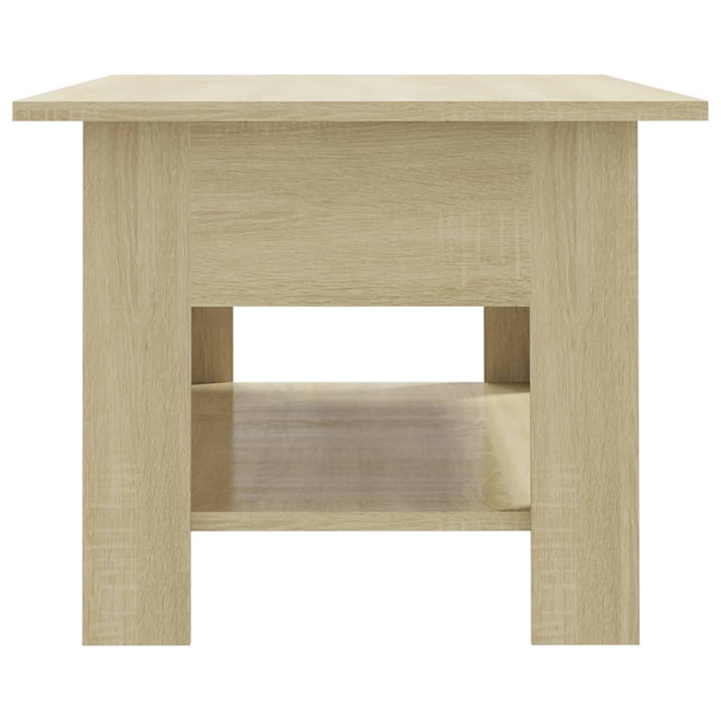 vidaXL Tavolino da Salotto Rovere Sonoma 102x55x42 cm in Truciolato