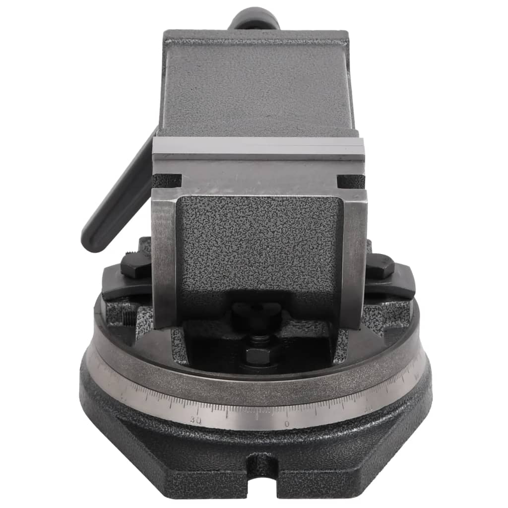 VidaXL Morsa Inclinabile A 2 Assi 160 Mm - Ghisa, Ganasce Temprate Per Foratura E Fresatura