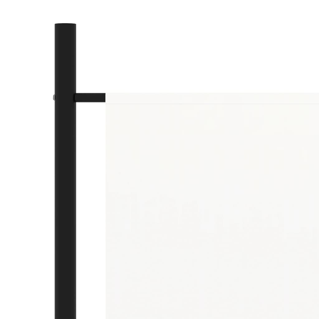 vidaXL Paravento a 1 Pannello Bianco Crema 175x180 cm