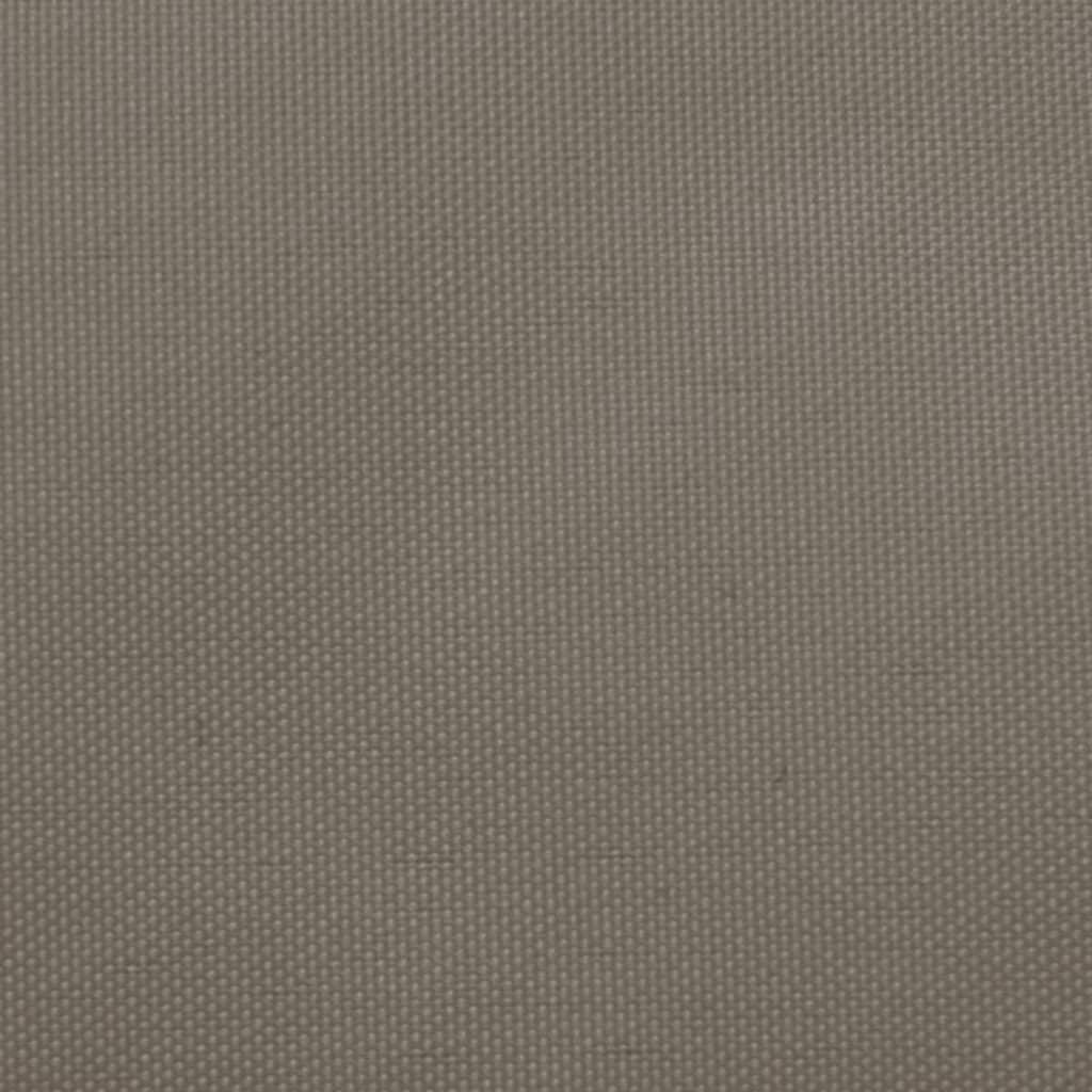 vidaXL Parasole a Vela in Tessuto Oxford Rettangolare 3x6 m Bianco